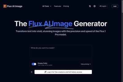 Flux AI 图像 preview